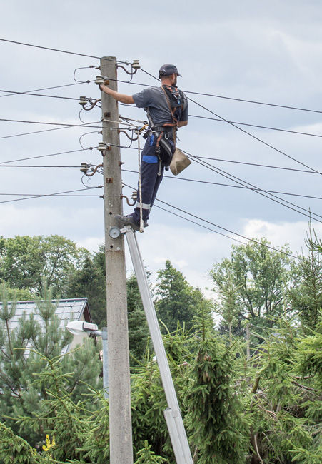 Discuss a utility-related project with Stone City Pole Lines