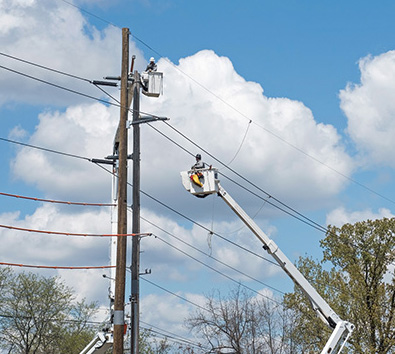 Overhead Power Line Work